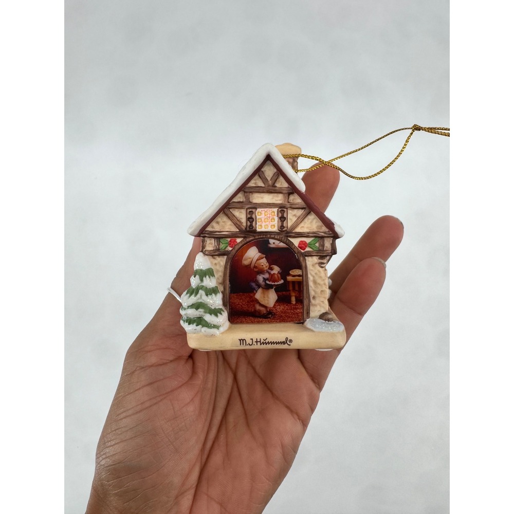 Vintage M.J. Hummel Village Bakery Ornament 1999